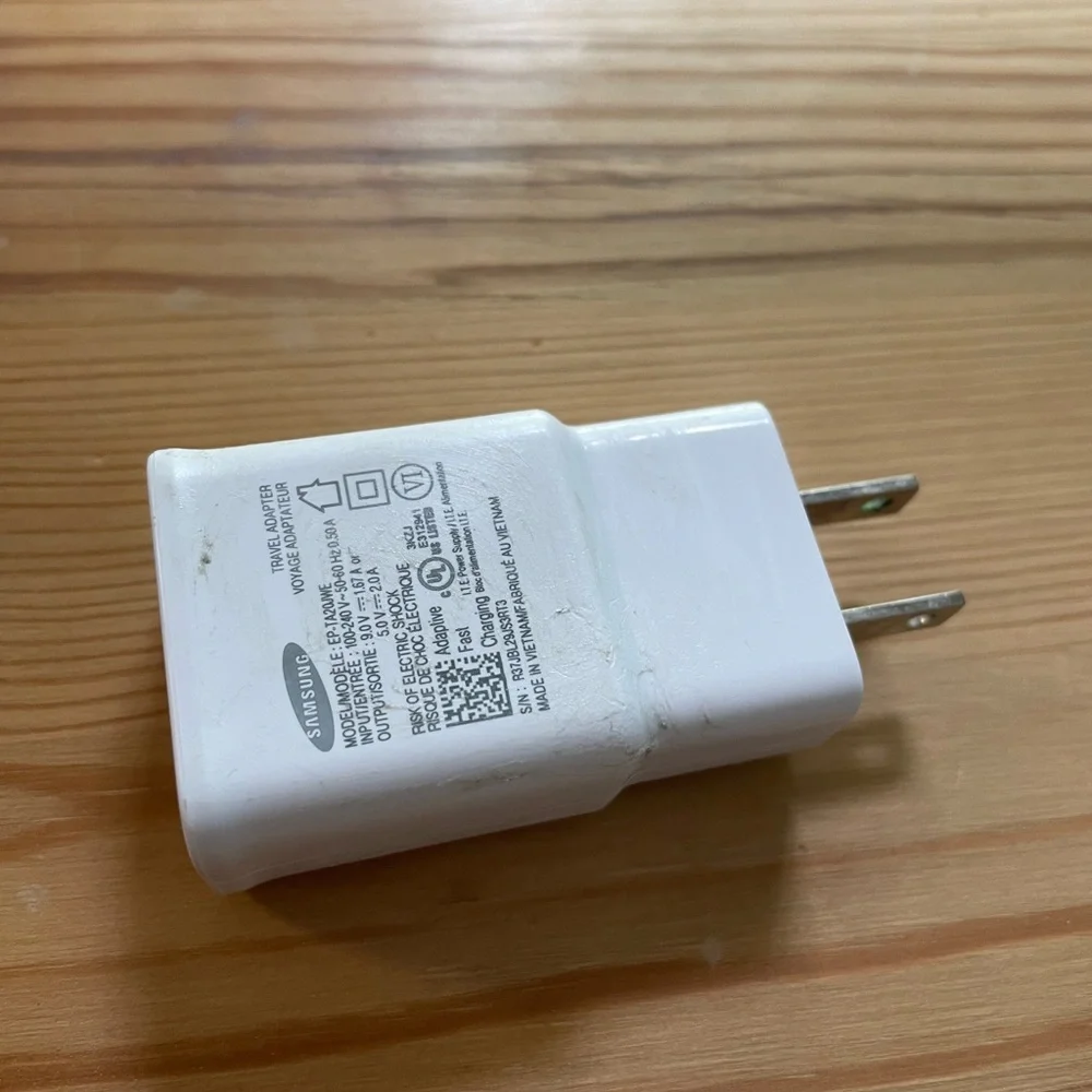 Samsung Travel Charging Cable block, one